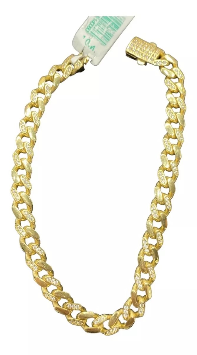 Bonita Pulsera Barbada En Oro De 10 Kilates + Regalo