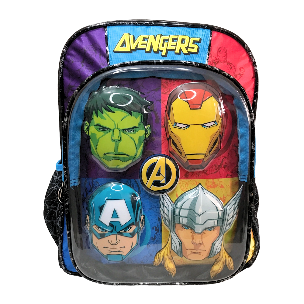 Mochila Escolar Marvel Avengers.