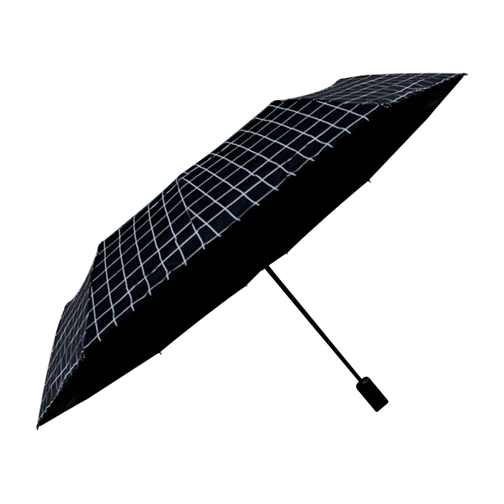 Paraguas de bolsillo Reforzado, Sombrilla Resistente a Vientos y Lluvias Fuertes, Mango Ergonómico y automático, Paraguas Unisex Grande con funda incluida, Fácil de Transportar y Reforzado con 10 varillas.