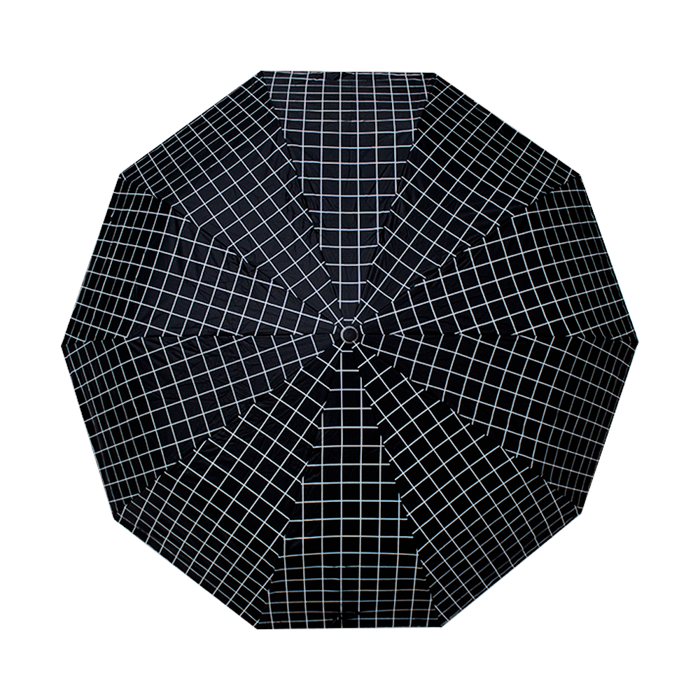 Paraguas de bolsillo Reforzado, Sombrilla Resistente a Vientos y Lluvias Fuertes, Mango Ergonómico y automático, Paraguas Unisex Grande con funda incluida, Fácil de Transportar y Reforzado con 10 varillas.