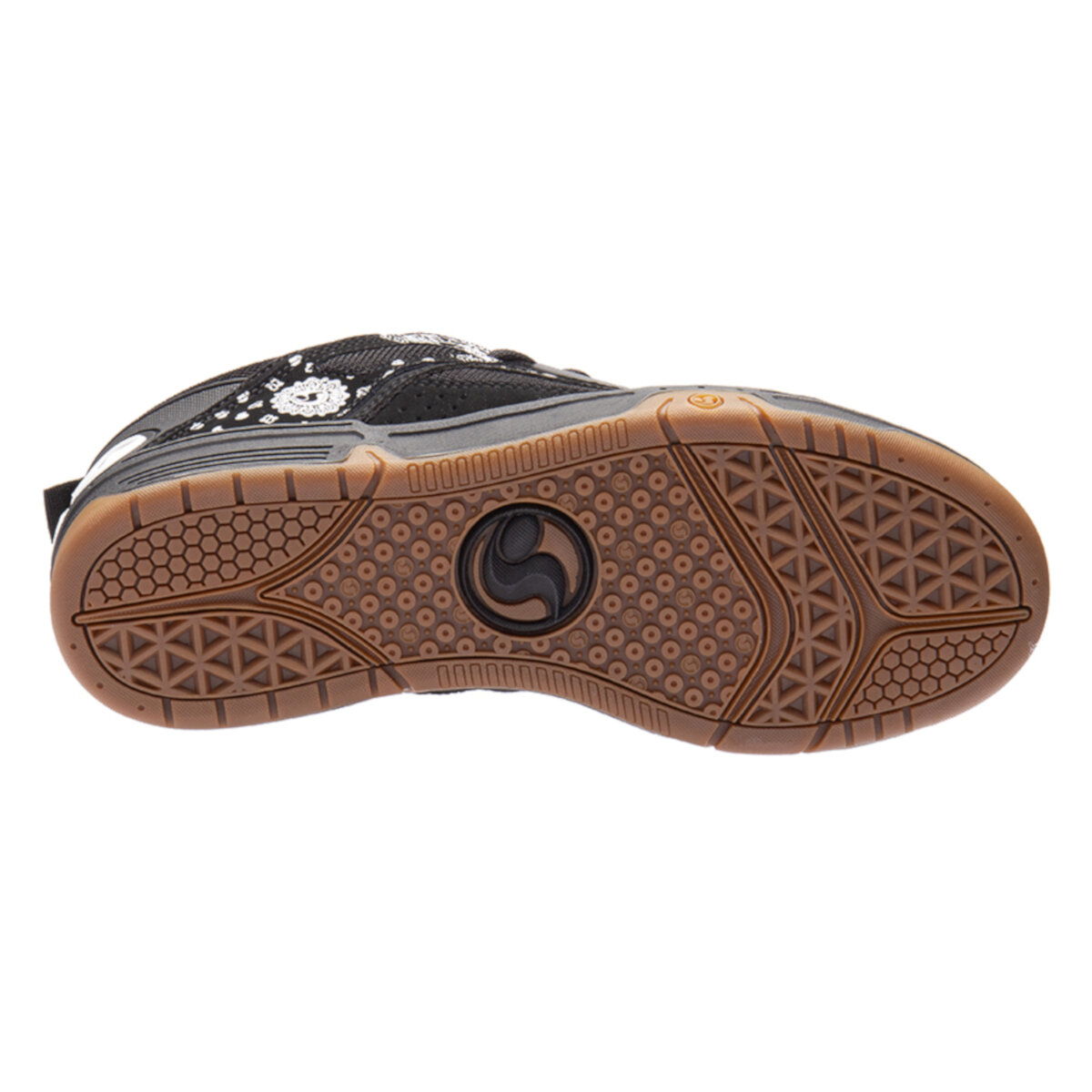 Tenis DVS Comanche 968 BLK WHT PRT.