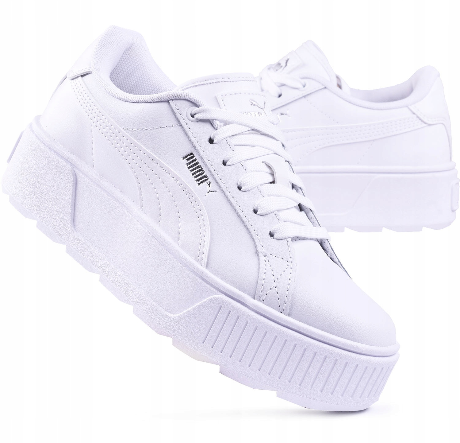 Tenis Puma Karmen L - 38461502 - Mujer blanco 22.5 Puma Karmen L