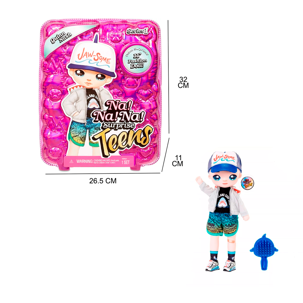 Muñeca MGA 572602EUC Na! Na! Na! Surprise Tenns Quinn Nash