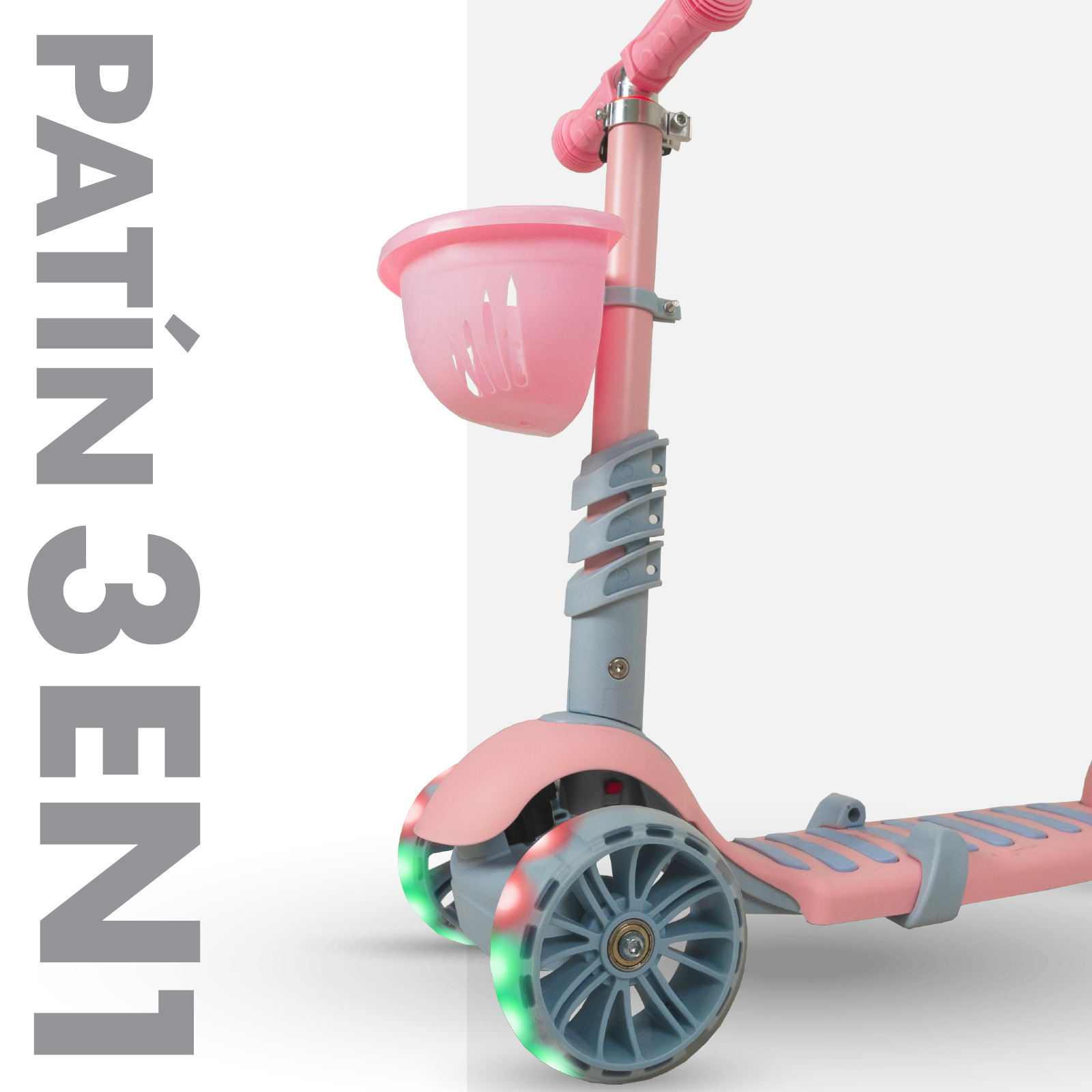 Patinete para niños Easy Pink - Twenty Go