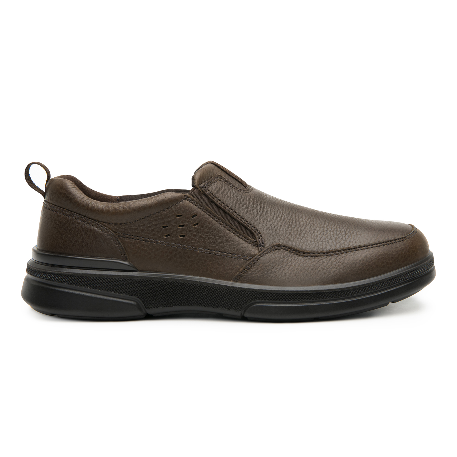 Mocasines Slip On De Hombre Flexi Clasicos 410606 Chocolate