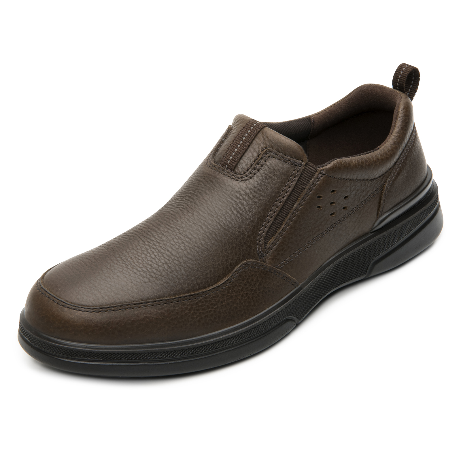Mocasines Slip On De Hombre Flexi Clasicos 410606 Chocolate