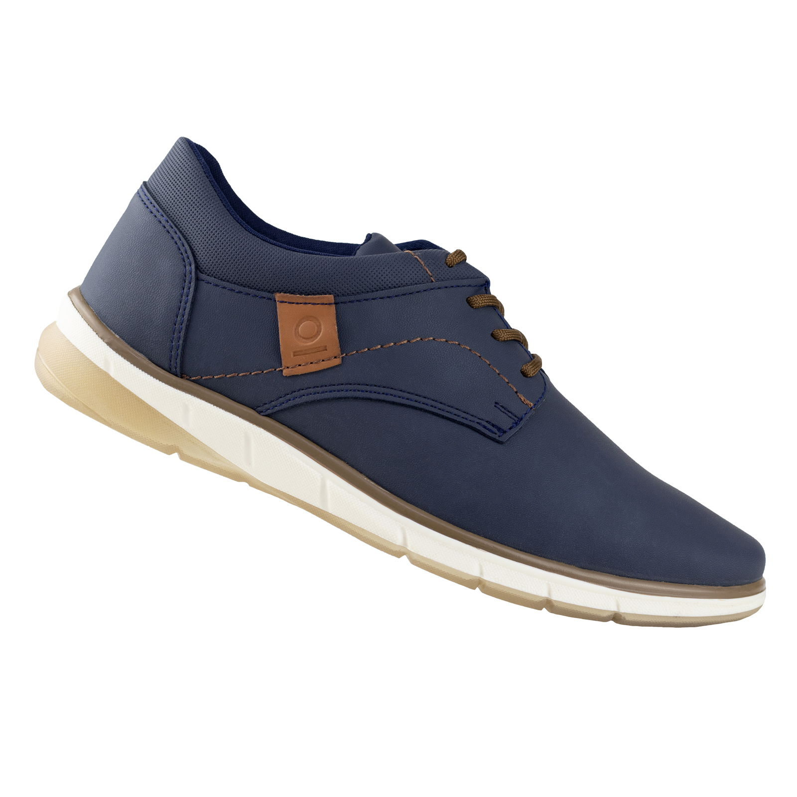 Zapato Hombre Derby Capa De Ozono Semi Vestir Marino 653901