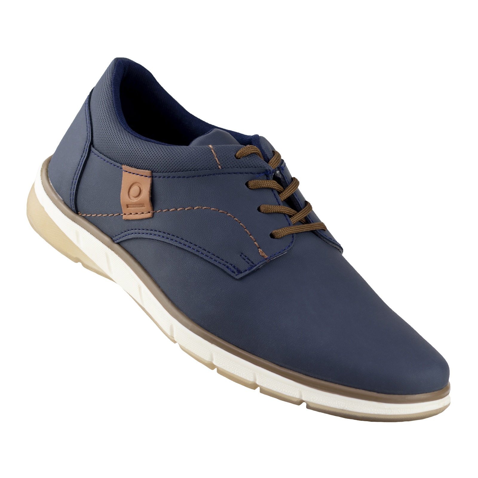 Zapato Hombre Derby Capa De Ozono Semi Vestir Marino 653901