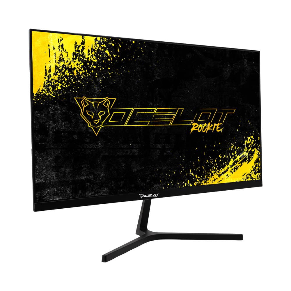 Monitor LED de 23.8'' Ocelot Gaming OM-E24, Full HD, 75 Hz, 5 ms, HDMI/VGA, Negro