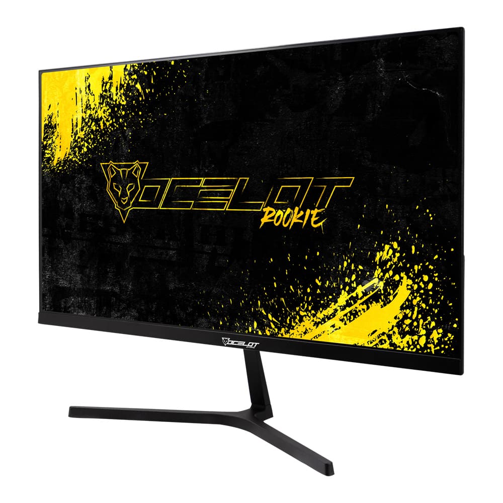 Monitor LED de 23.8'' Ocelot Gaming OM-E24, Full HD, 75 Hz, 5 ms, HDMI/VGA, Negro