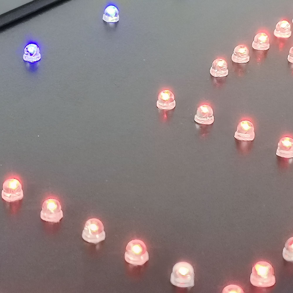 Letrero Promocional Led Luminoso para Negocio de Servicio de Estetica de UÑAS Master ML-LET-UNAS