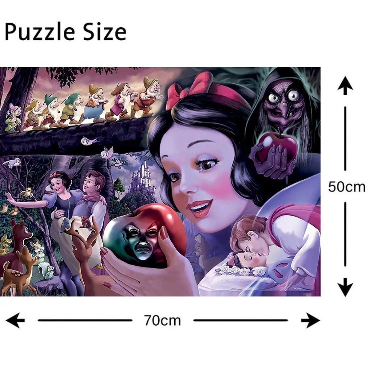 Rompecabezas Disney Blancanieves Ravensburger 1000psz