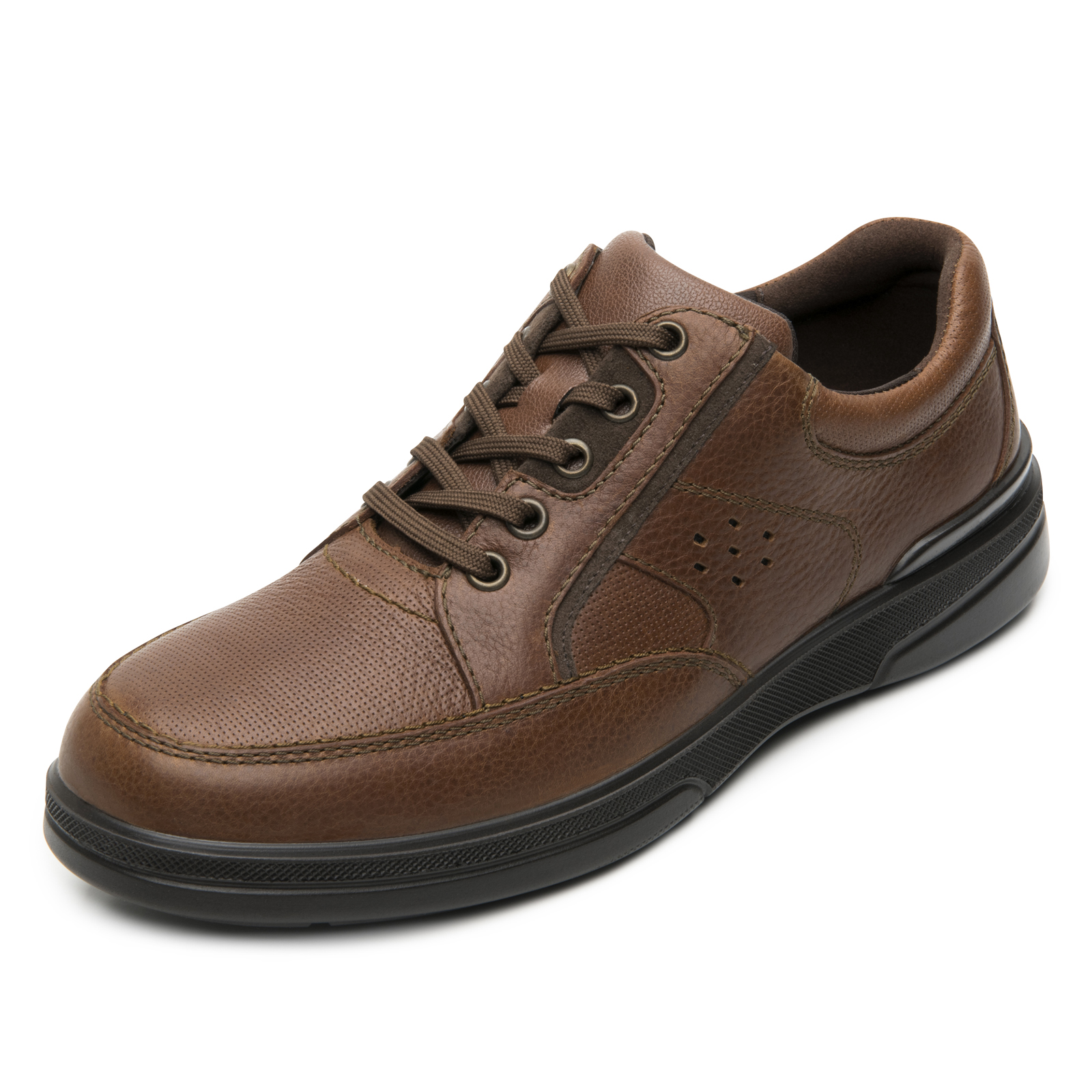Zapato Clasico Derby Moda Piel Flexi Hombre 410605 Brandy