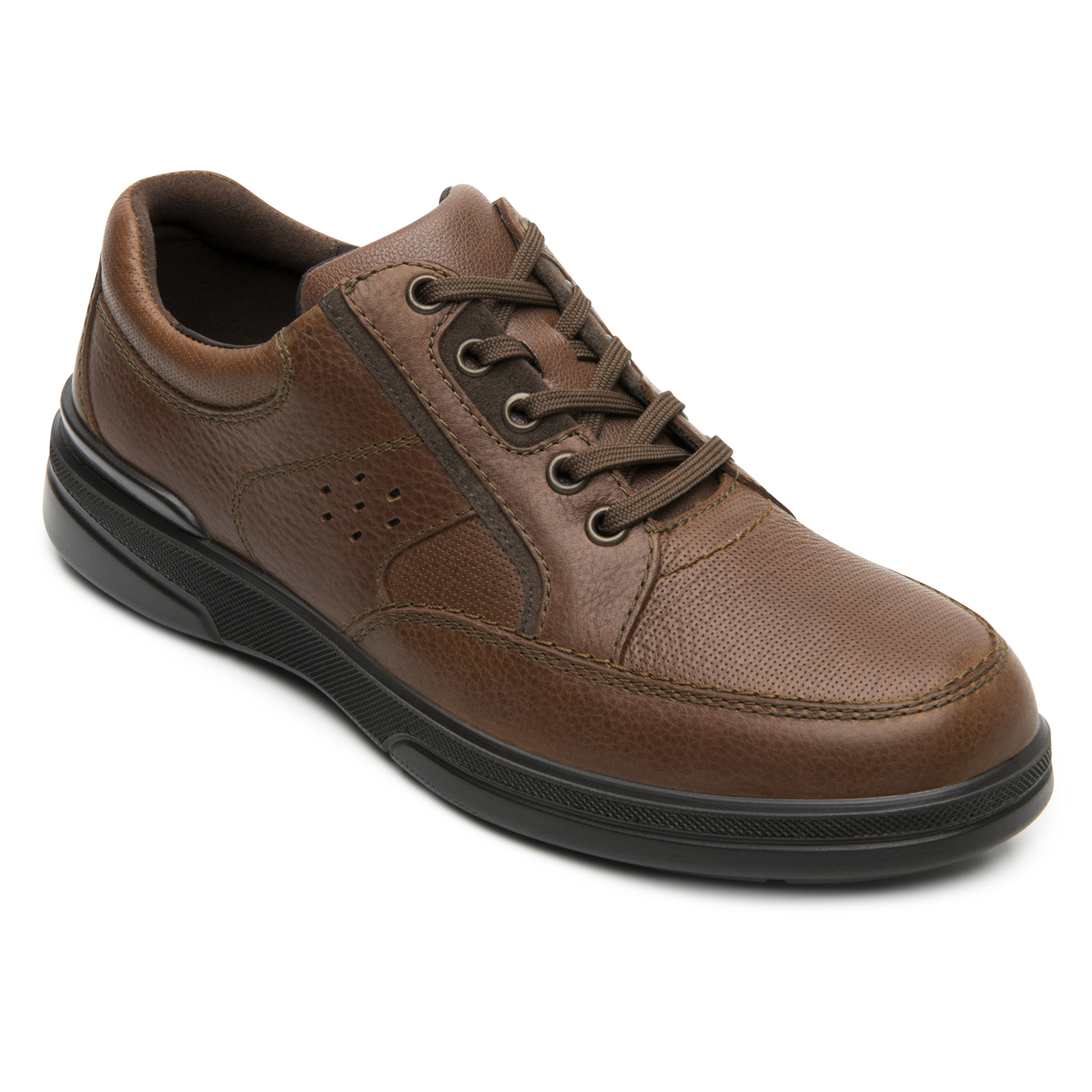 Zapato Clasico Derby Moda Piel Flexi Hombre 410605 Brandy