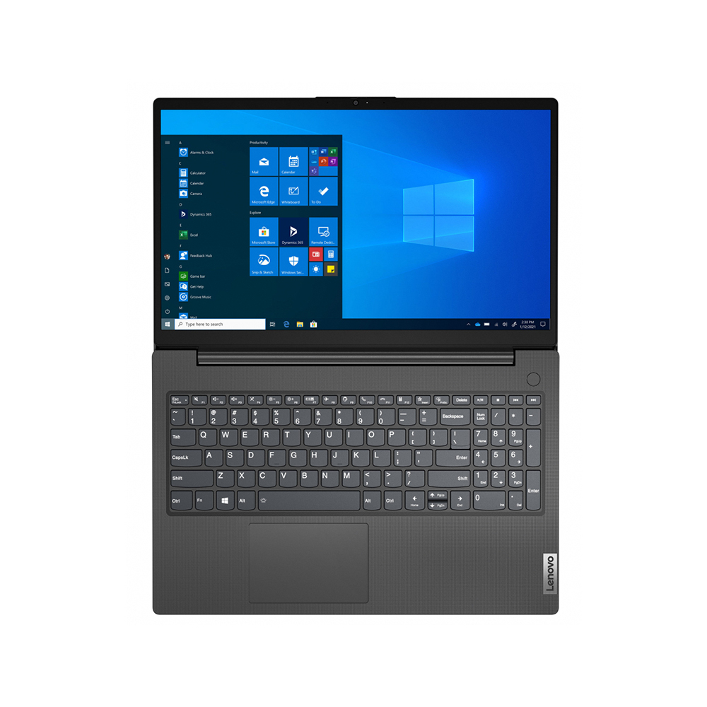 Laptop Lenovo V15 G3 Ryzen 5 Disco SSD 512GB Ram 8GB Pantalla 15.6'' Windows 10 -Negro + Base Enfriadora + Mouse