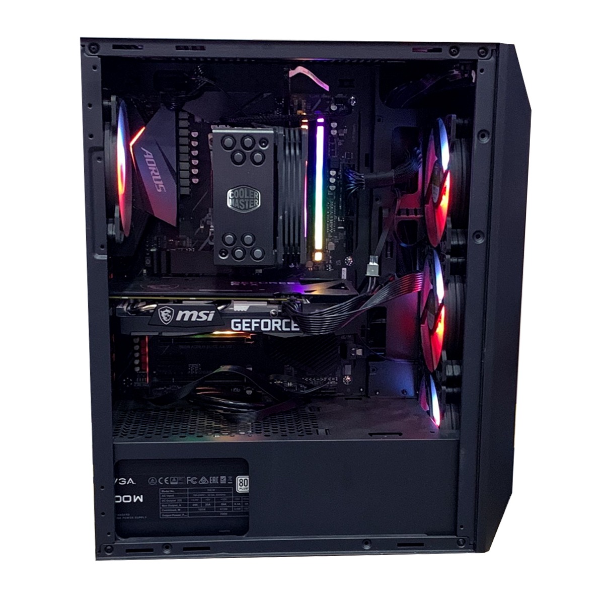 PC GAMER Armada SSD S40G, Memoria RAM Corsair, AMD Ryzen 5 5600X, Disco Duro 2TB, Tarjeta de Video MSI NVIDIA RTX 3060 