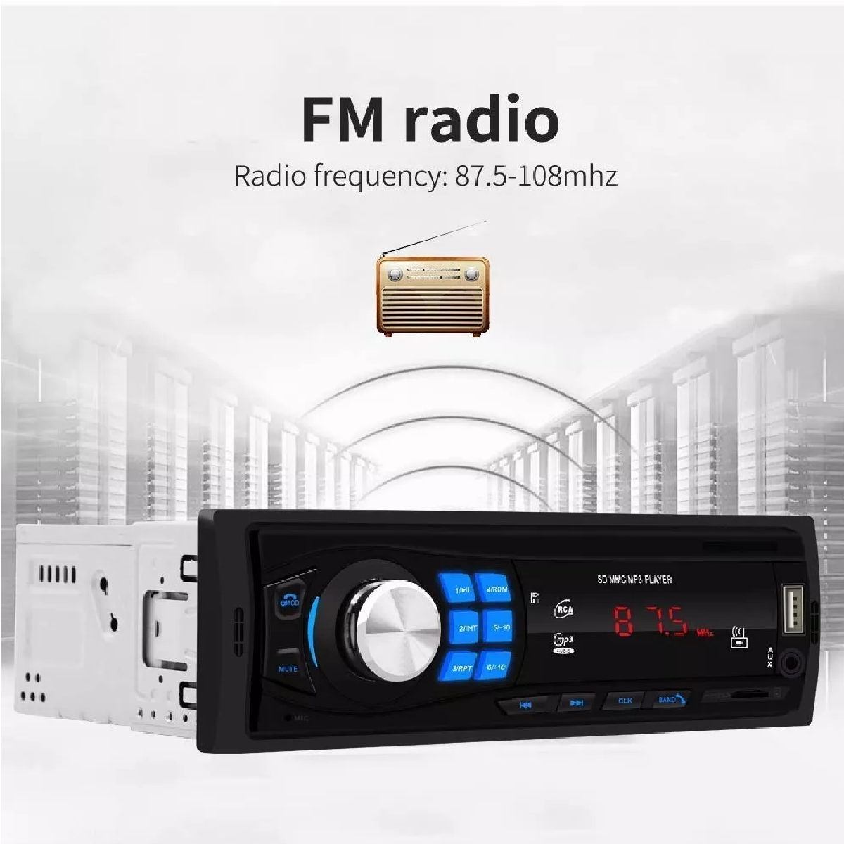 Radio Reproductor Cd - Mp3 - Usb Fersay Rc321 con Ofertas en