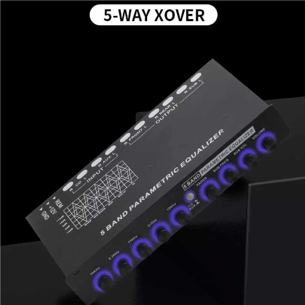 Ecualizador De Coche Ecualizador De 5 Bandas Eq