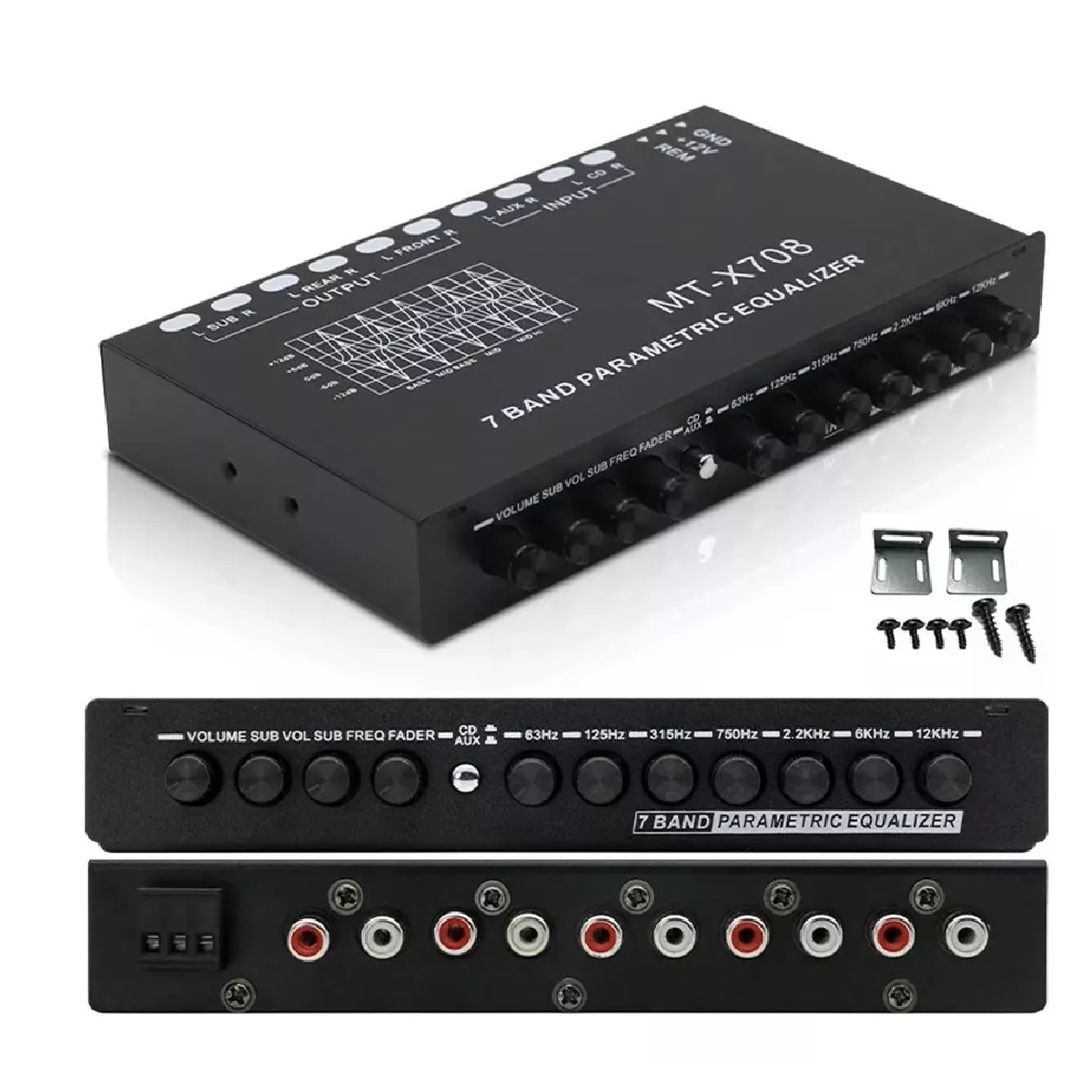 Ecualizador De Coche Ecualizador De 7 Bandas Eq