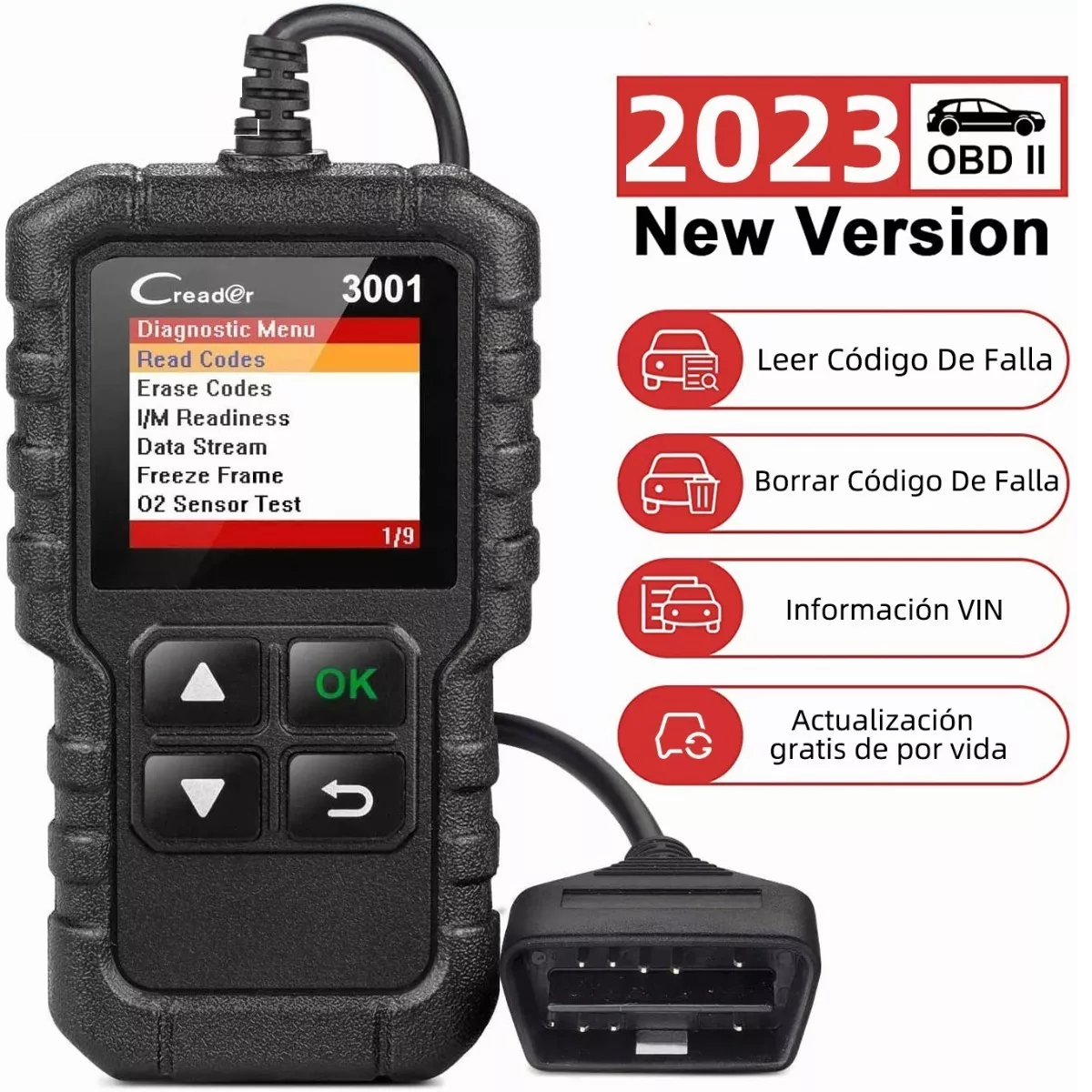 Escaner Automotriz Obd2 Multimarca Motor