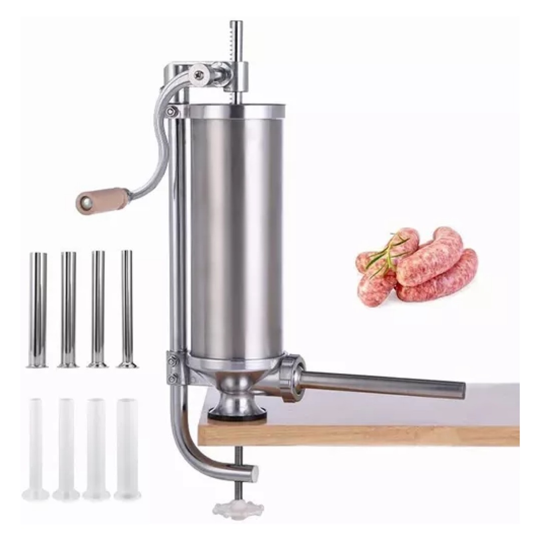 Embutidora Embutidora Manual 3l Salchichas Chorizo Embutidos