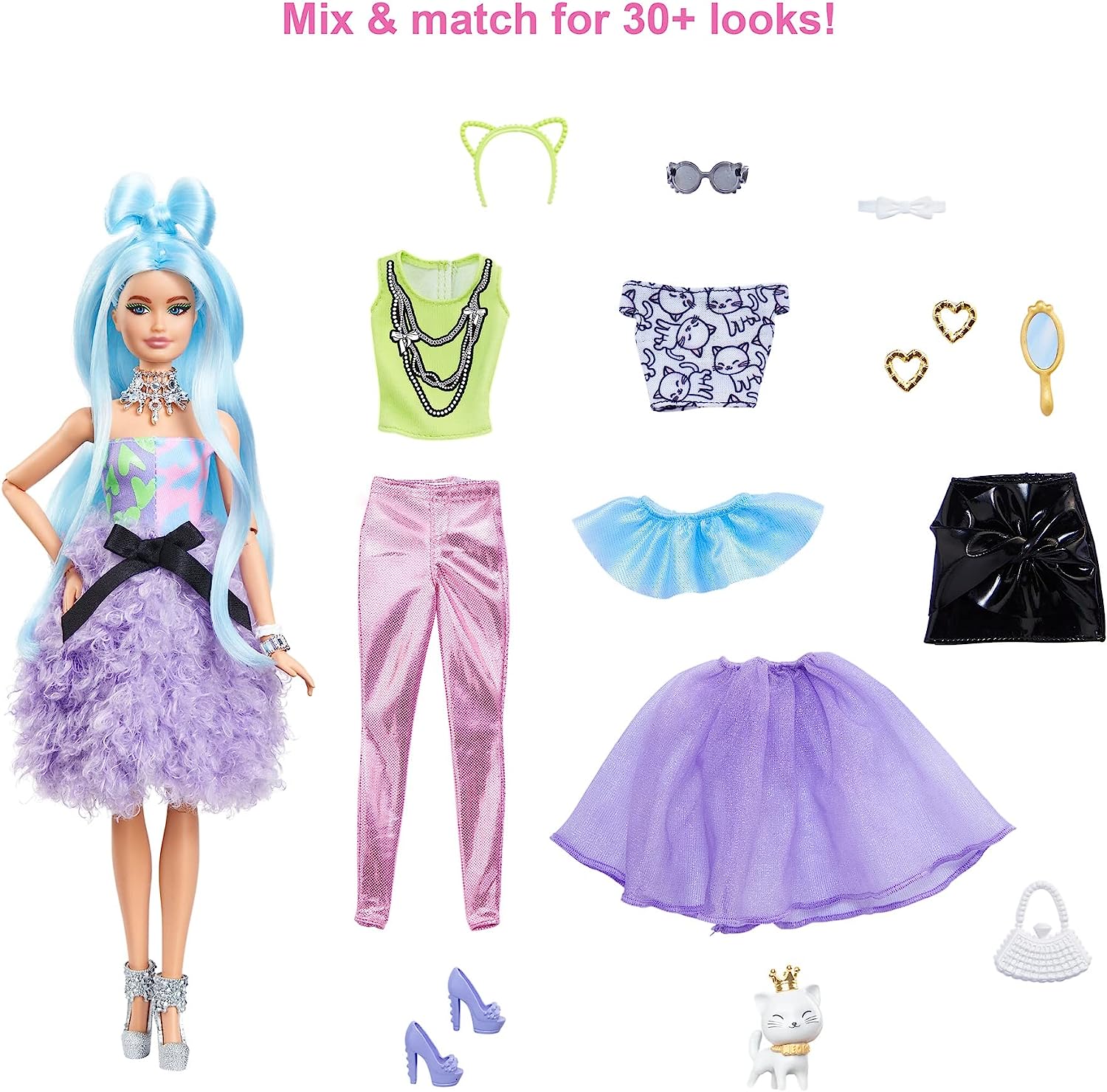 Barbie Extra Muñeca Set Deluxe