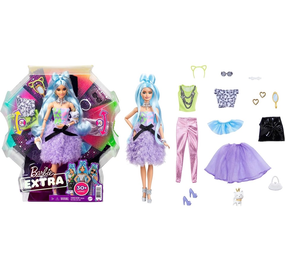 Barbie Extra Muñeca Set Deluxe