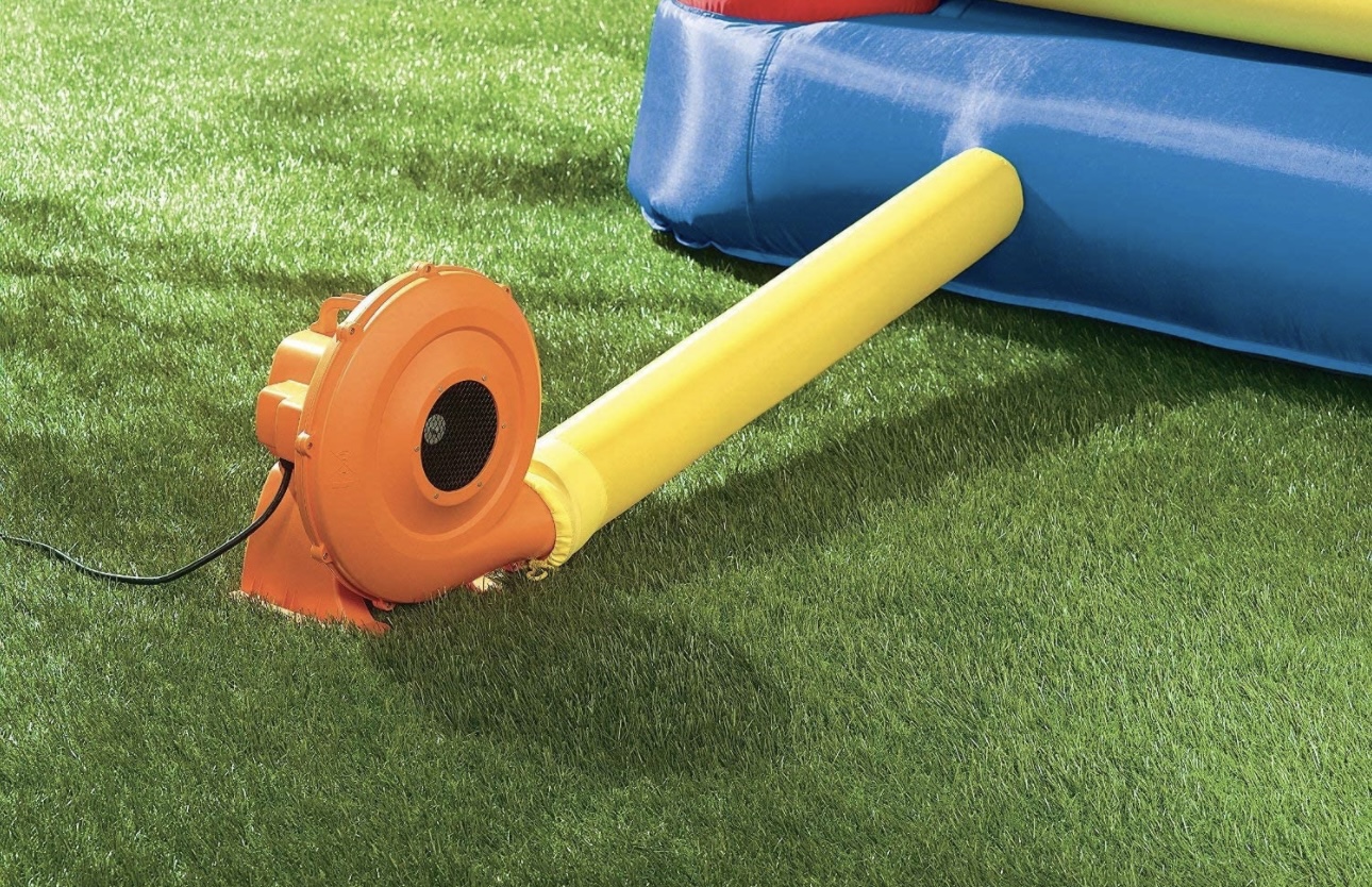  Brincolin Rebotador Little Tikes Shady Jump Side Con Resbaladilla Para Exterior 