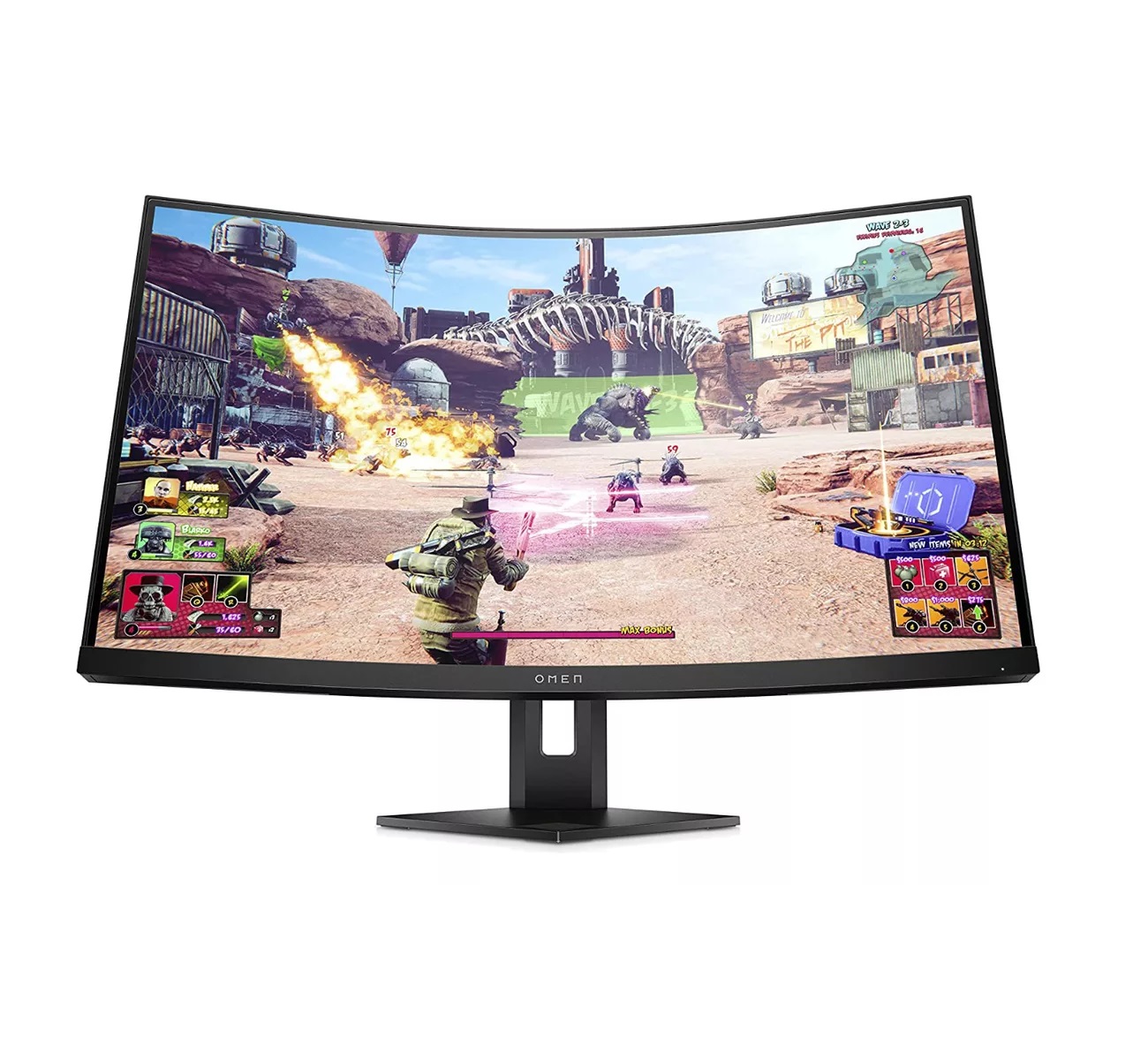 Monitor Gamer Hp Omen 35D67AA, 27 Pulgadas Qhd 2560 x 1440p Curvo 240hz