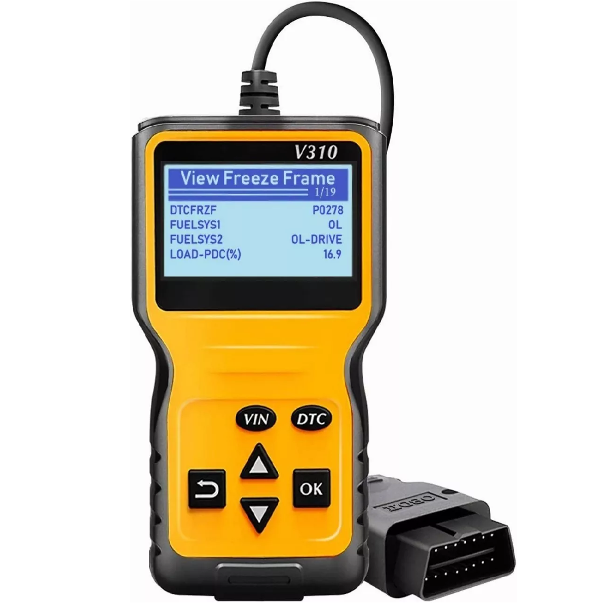 Escaner Automotriz V310 Para Vehículo Obd2 Eobd Desde 1996