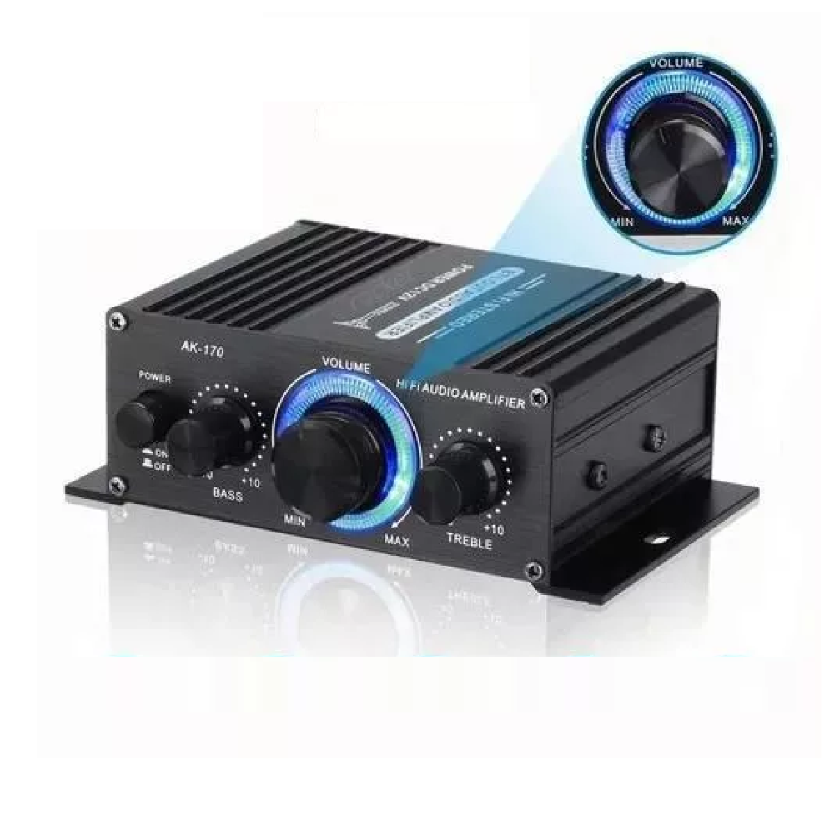 Mini Amplificador De Potencia Hi-fi Para Automóvil Y Hogar