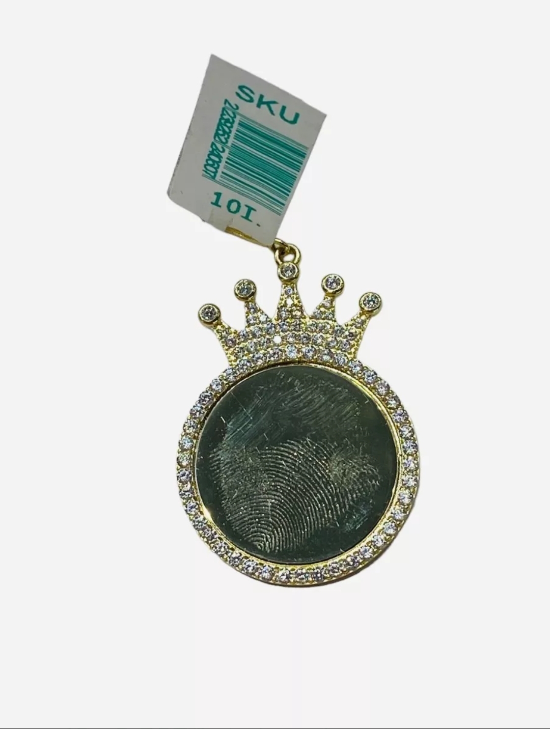 Increíble Dije De El Espejo De Blanca Nieves En Oro De 10 K