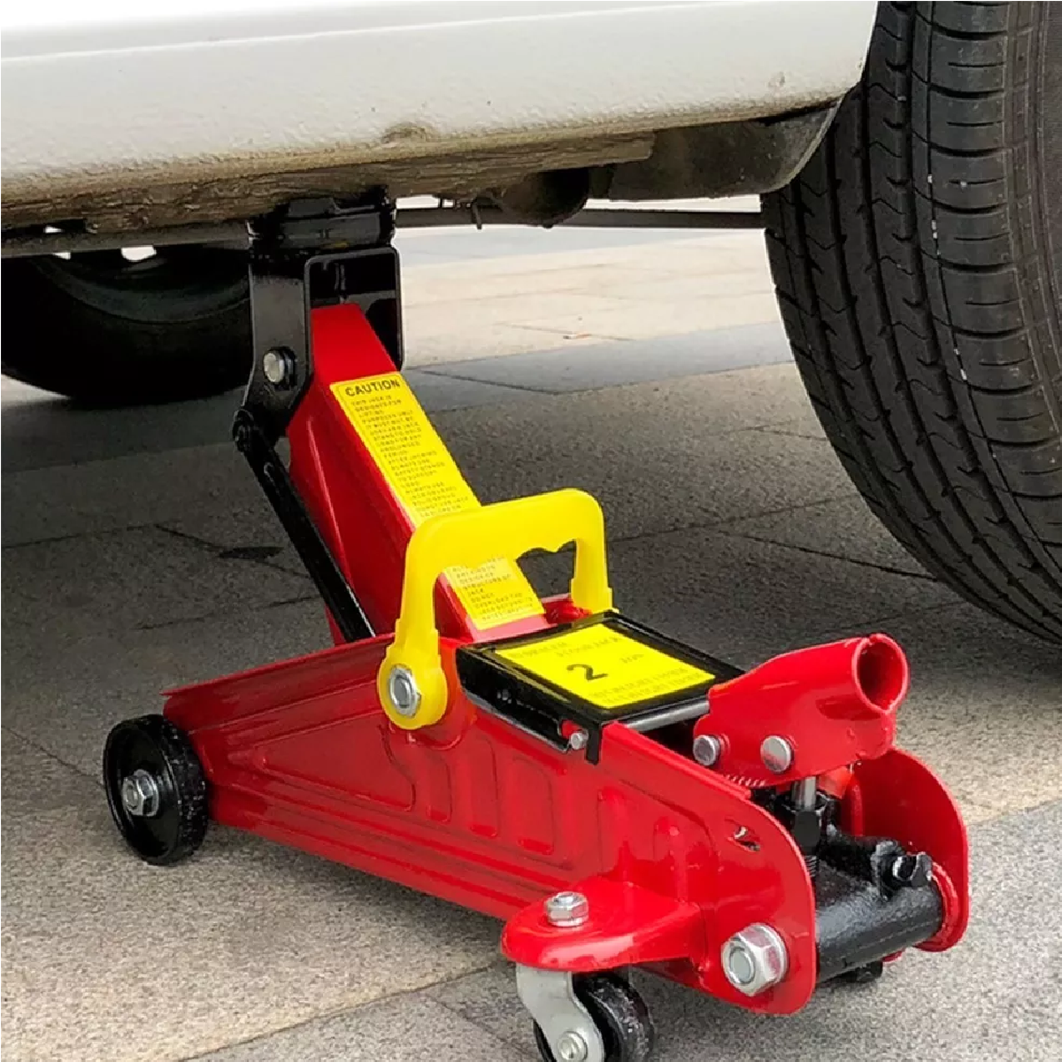 Gato De Patín De Hidraulico Para Carro 2toneladas