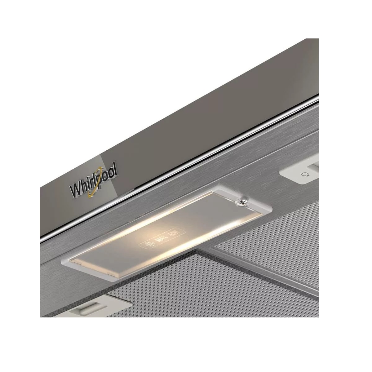 Campana Extractora Purificadora De Cocina Whirlpool Modelo WH7610, De Acero Inoxidable Empotrable Medidas 76cm x 12.5cm x 47.8cm, 127V