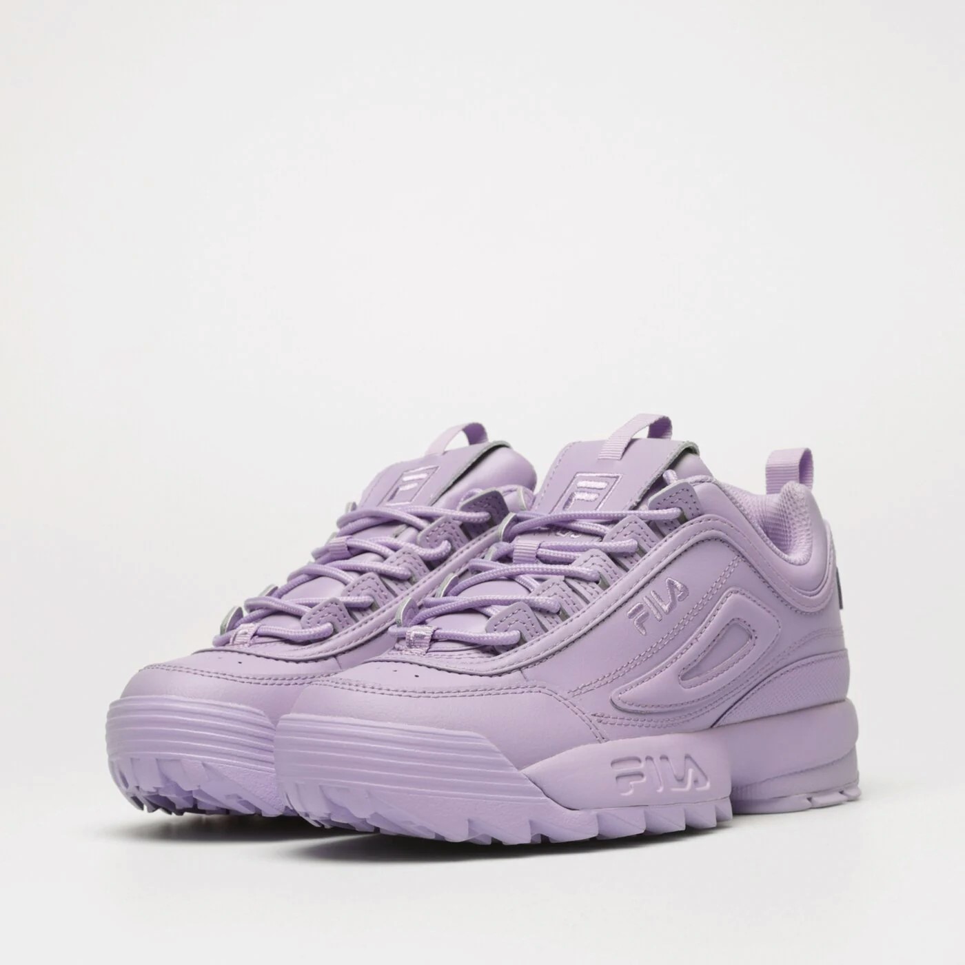 Tenis Fila Disruptor 2 Lila de Dama Original