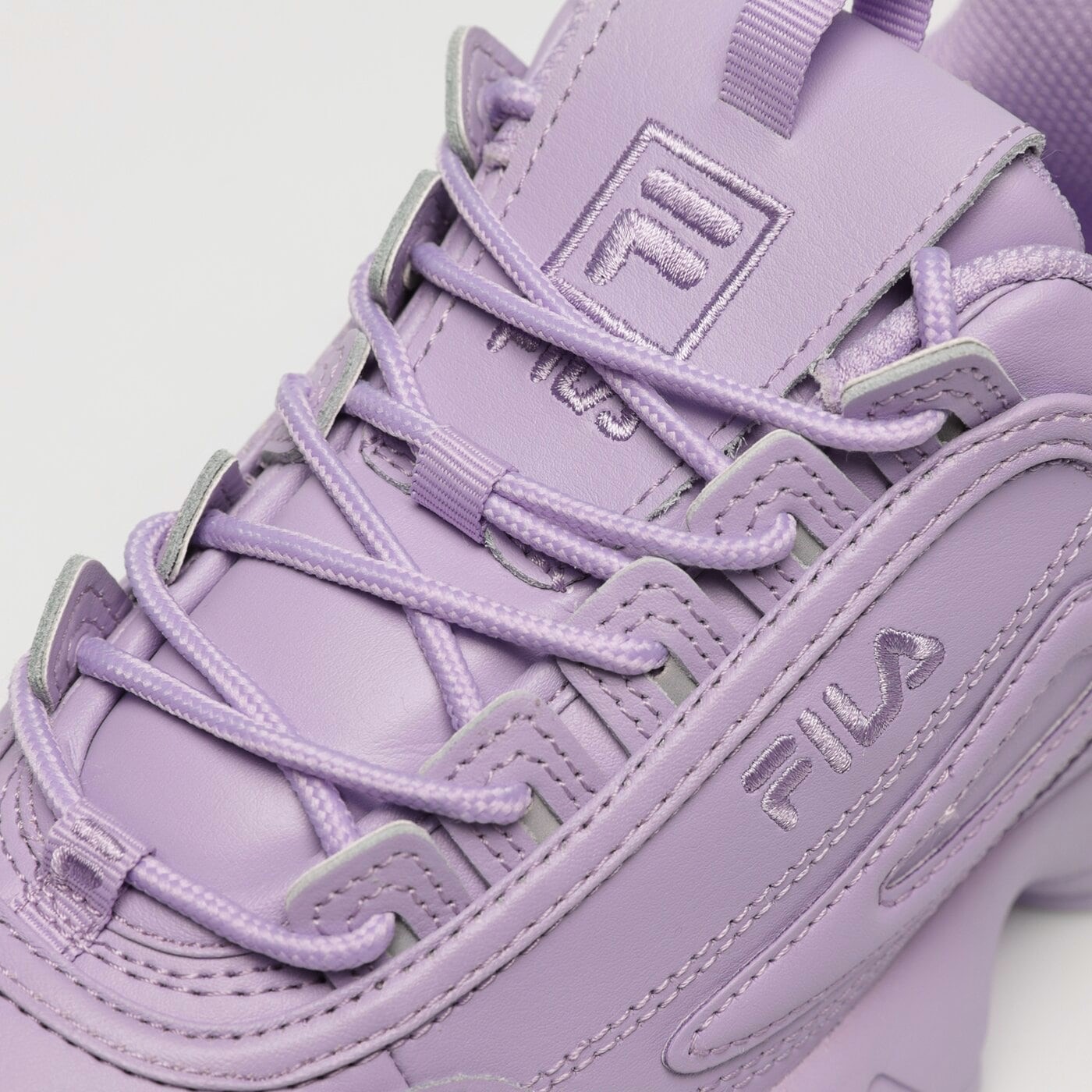 Tenis Fila Disruptor 2 Lila de Dama Original