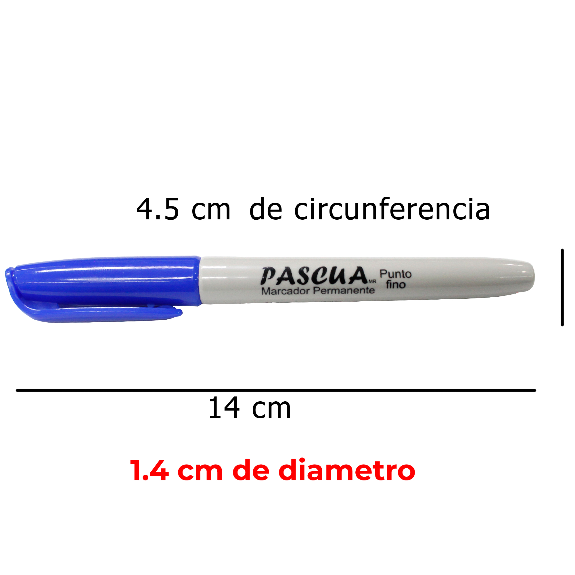 MARCADOR PERMANENTE PUNTO FINO CON 8 COLORES DIFERENTES plumon pluma oficina escuela