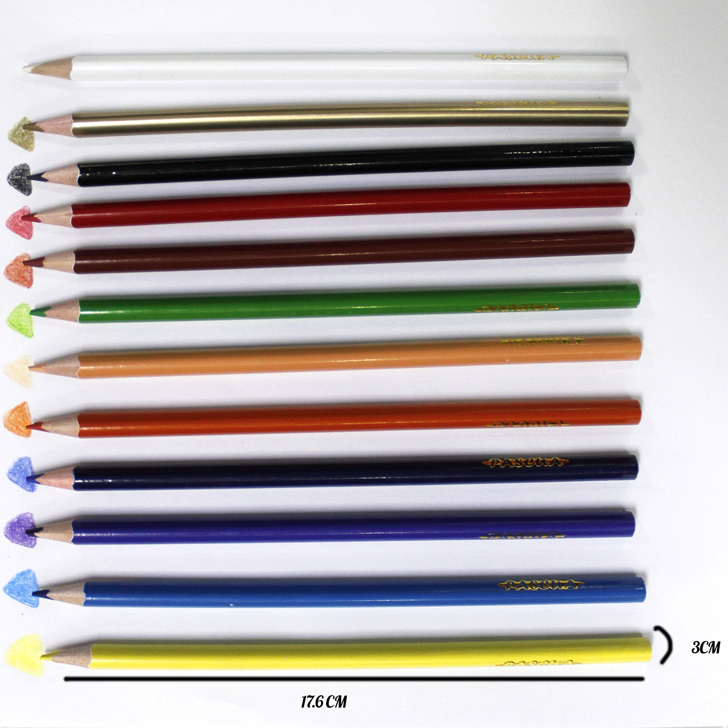 12 Lapices De Colores Para Actividades Creativas Con Niños