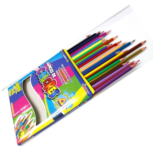 24 Lapices De Colores Para Actividades Creativas Con Niños