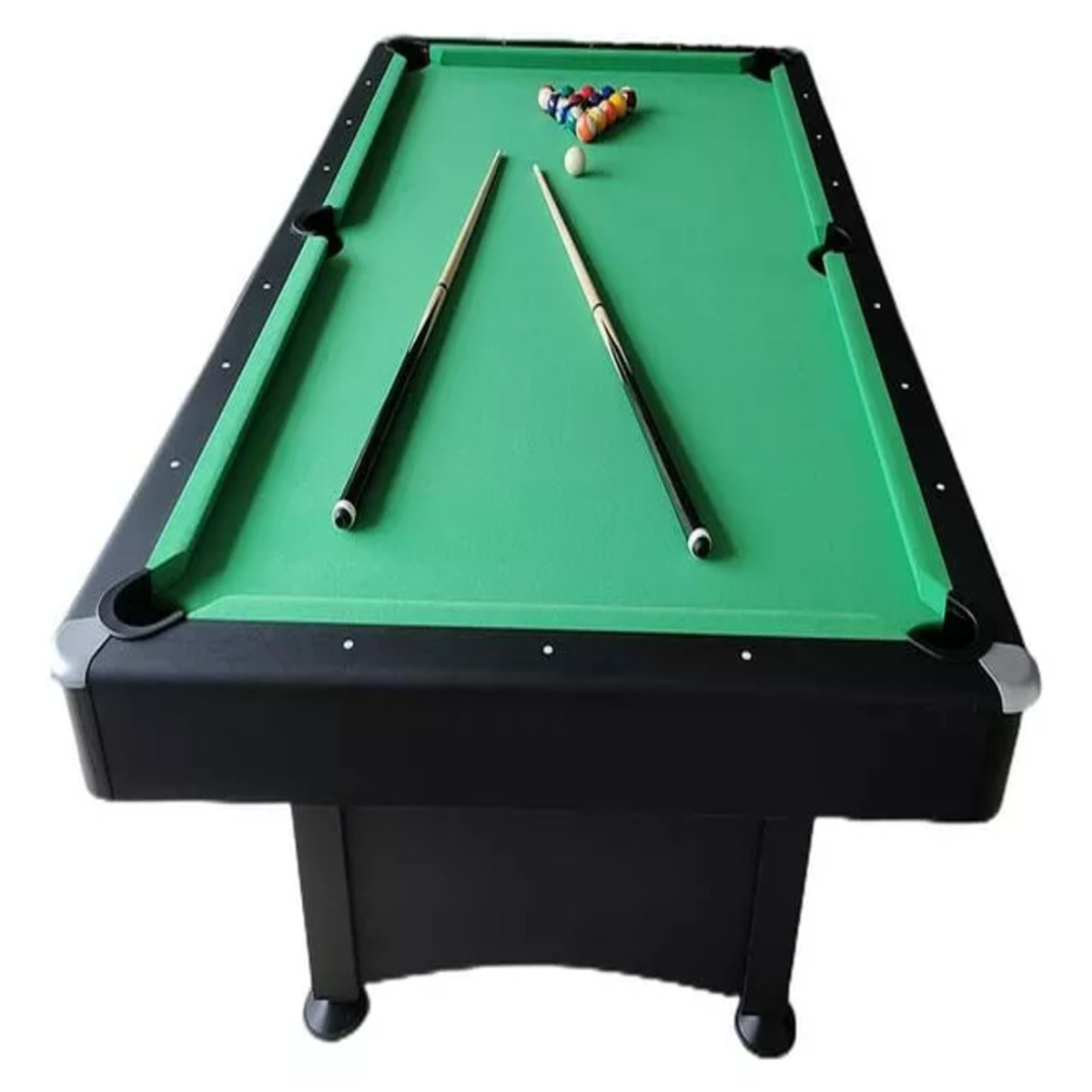 Mesa Billar Grande Incluye Bolas Triangulo Tacos Y Cepillo
