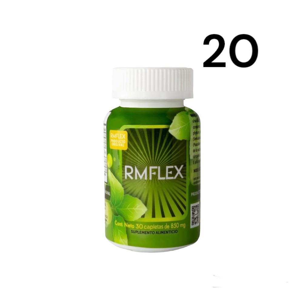 20 Piezas Rmflex original 30 caps de 850mg c/u.