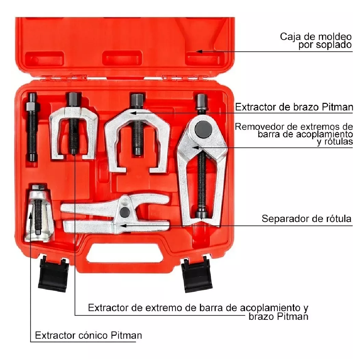  Kit  Extractor Rotula Herramienta Suspension Reparacion Auto