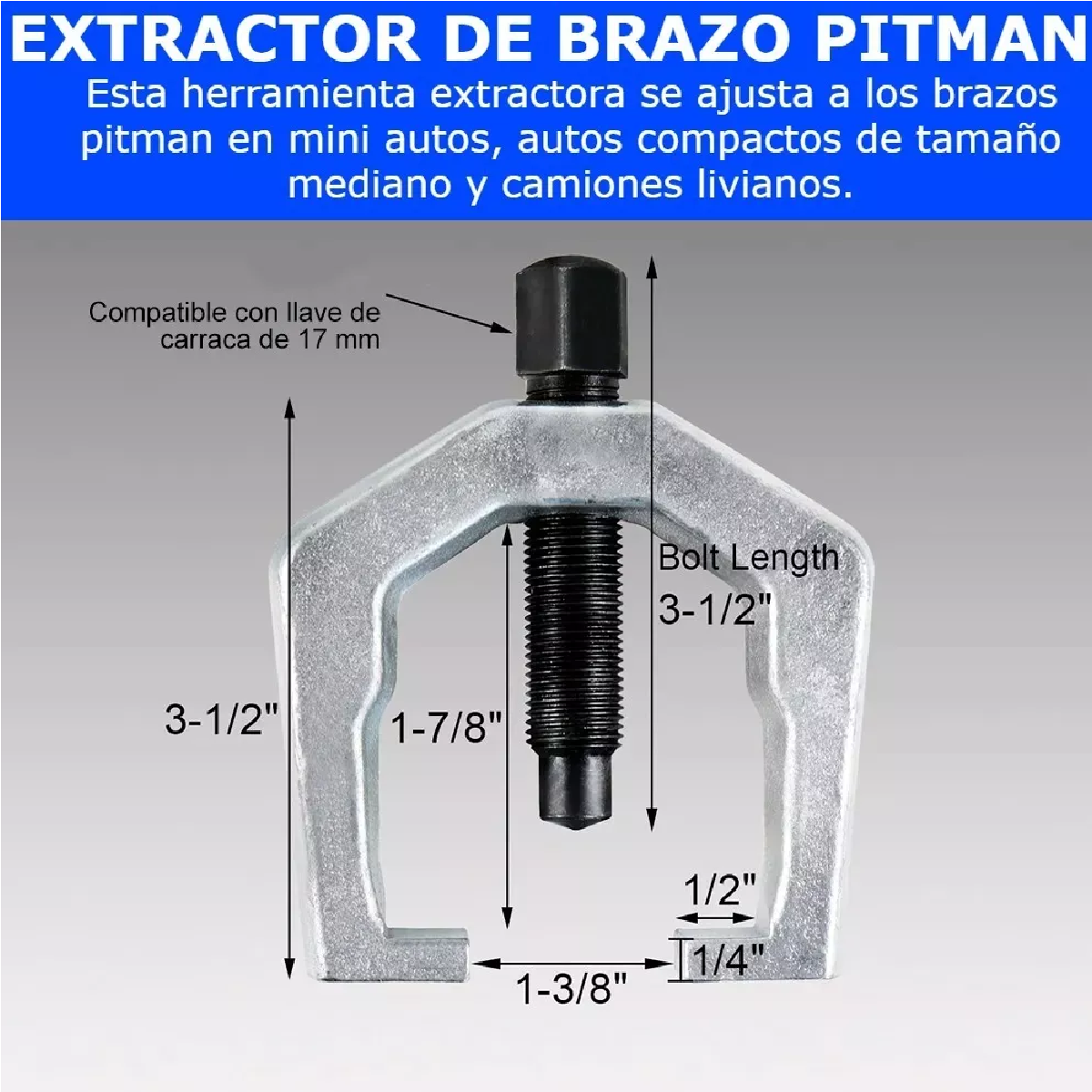  Kit  Extractor Rotula Herramienta Suspension Reparacion Auto
