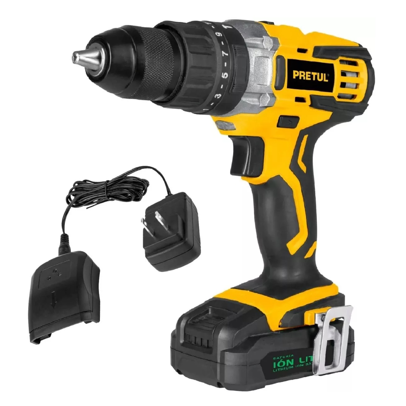 Taladro Rotomartillo Inalámbrico 20v, 27082 ROTI-20P Pretul Broquero 1/2"