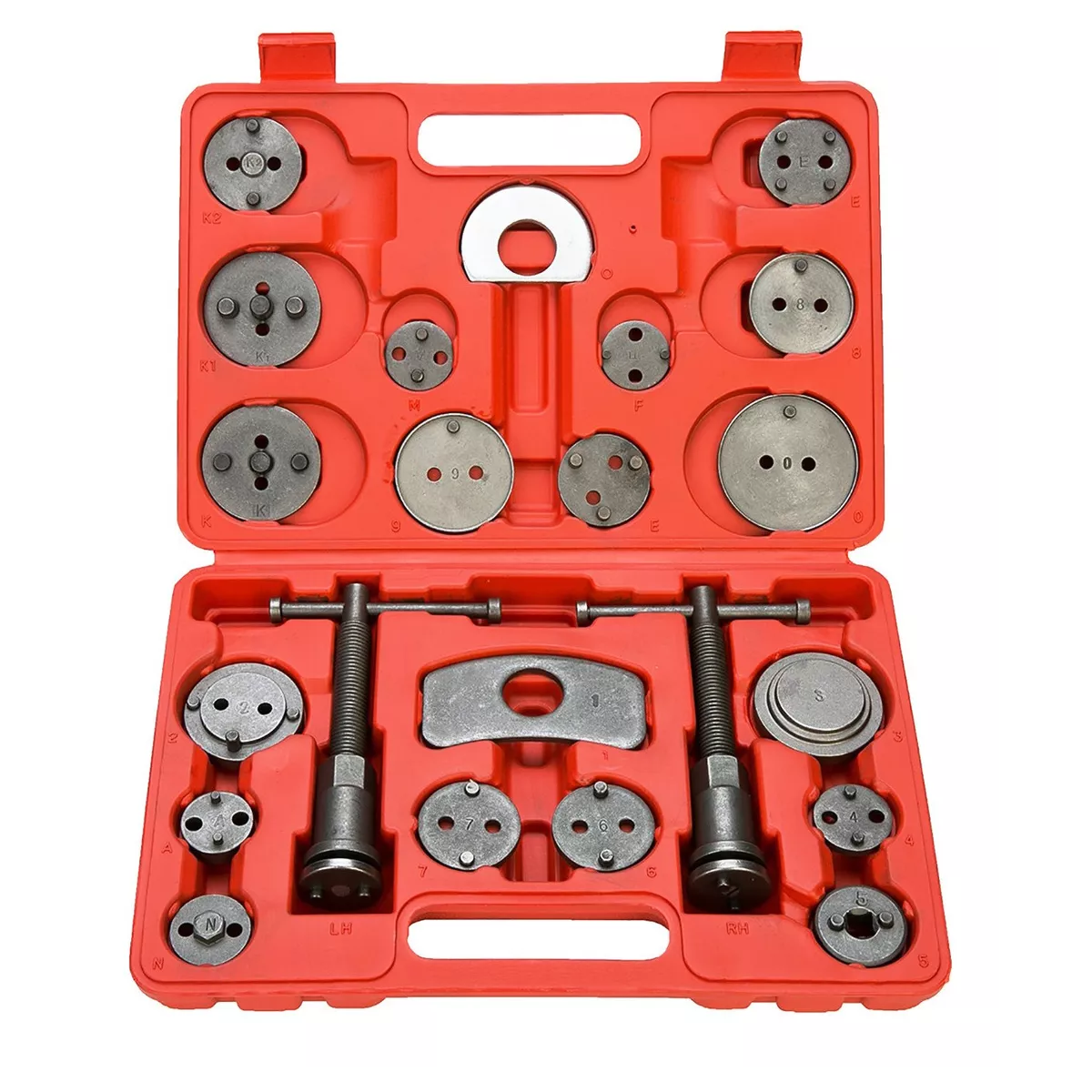 Kit 22pcs Pistón Opresor Frenos Cambiar Balatas Auto Universal