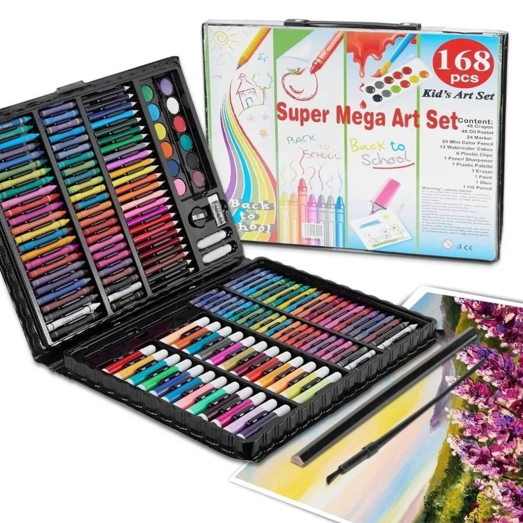 Set de dibujo infantil.