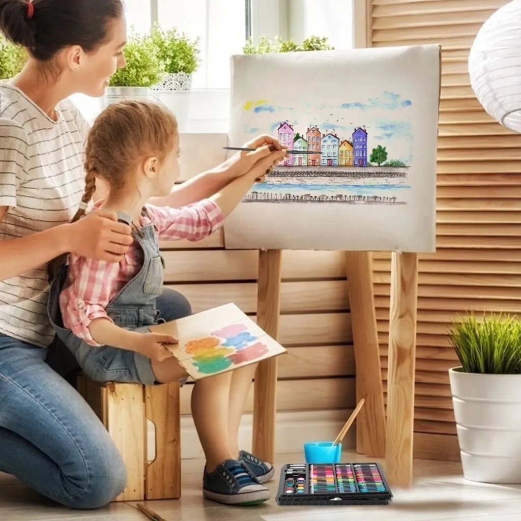 Set de dibujo infantil.