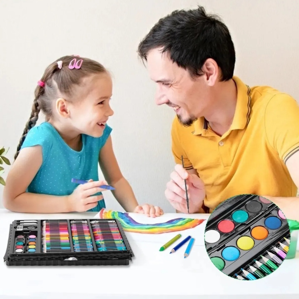 Set de dibujo infantil.