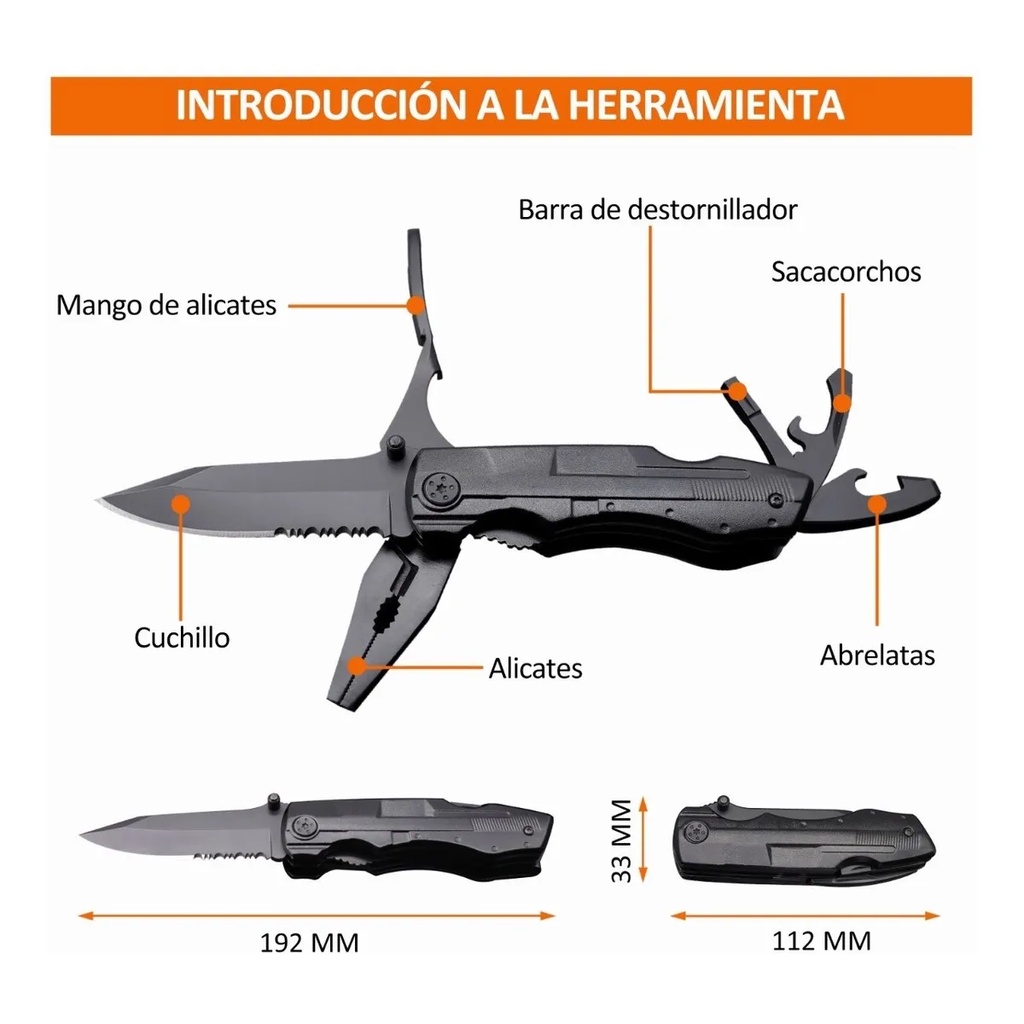 Navaja Tactica multiusios