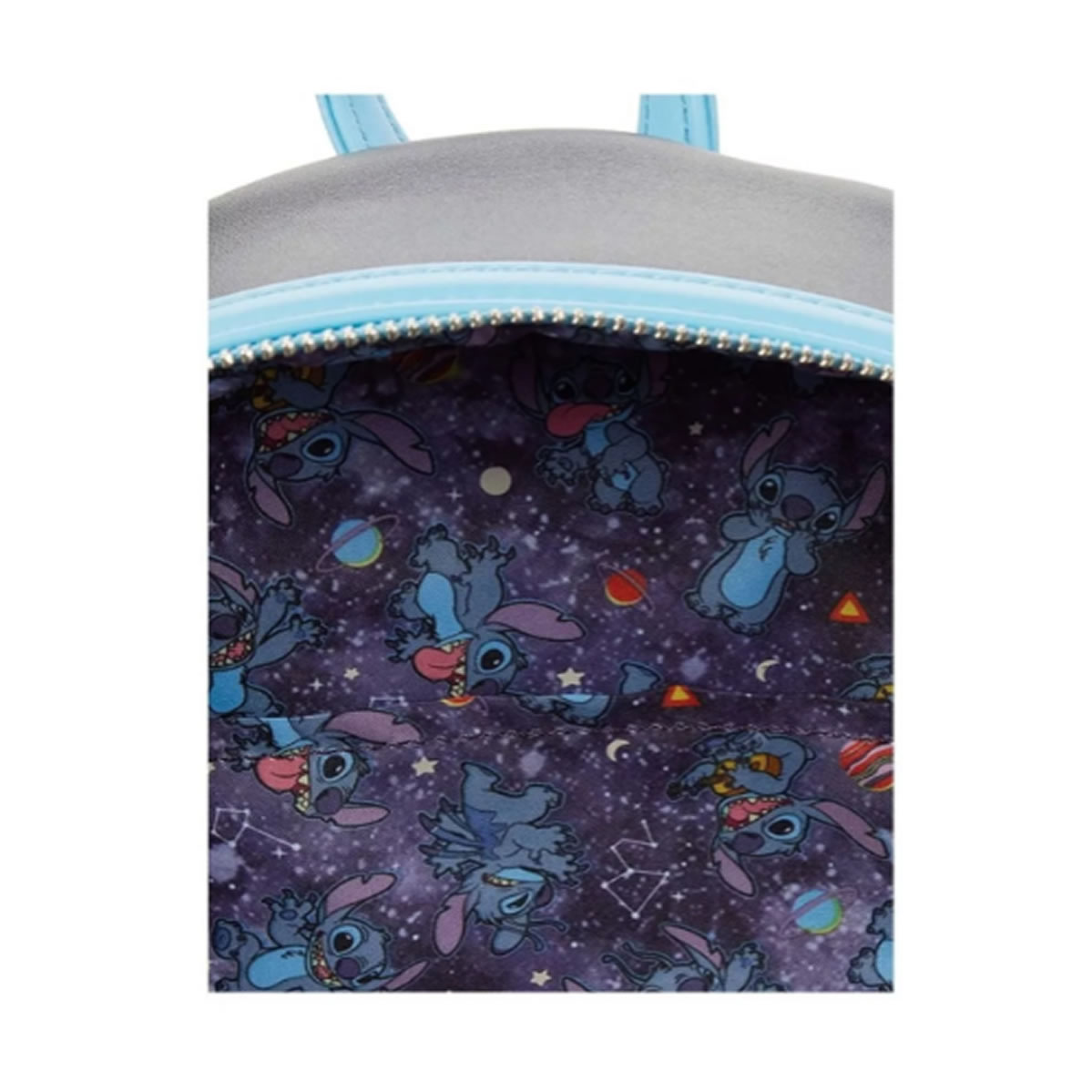 Loungefly Mini  Bolsa Backpack Lilo & Stitch Space Glow Disney